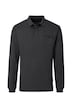 Polo-Shirt Langarm uni