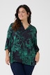 Blouse met korte mouwen A-shape
