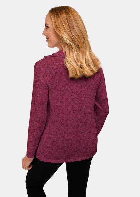 Flauschiges Troyer- Shirt