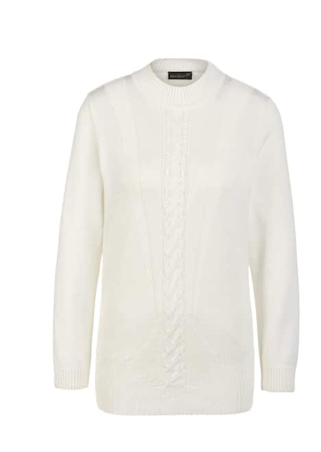 GOLDNER Trui Pullover met opstaande kraag