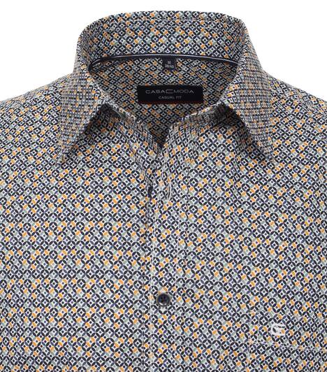 Freizeithemd Print Casual Fit