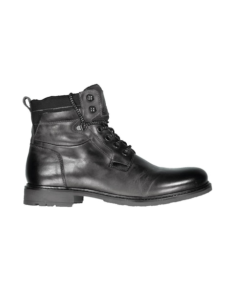 Herren Boots mit Reißverschluss , Dunkelgrau