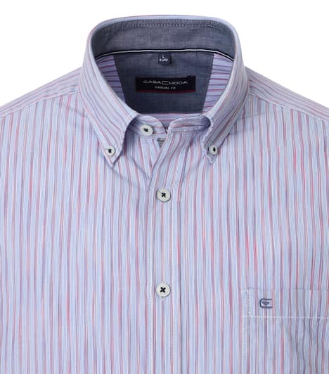 Freizeithemd gestreift Casual Fit