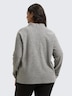 Tom Tailor Women PLUS Strick & Sweatshirts Plus Size - Sweatshirt mit V-Ausschnitt