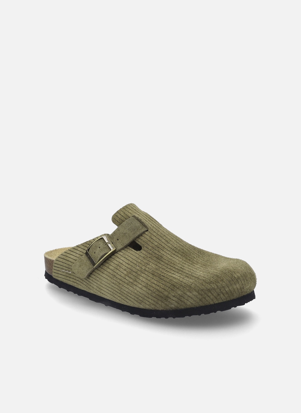 Herren Clog Josef 04, oliv