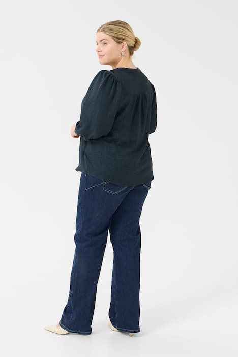 Blouse met lange mouwen Regular fit