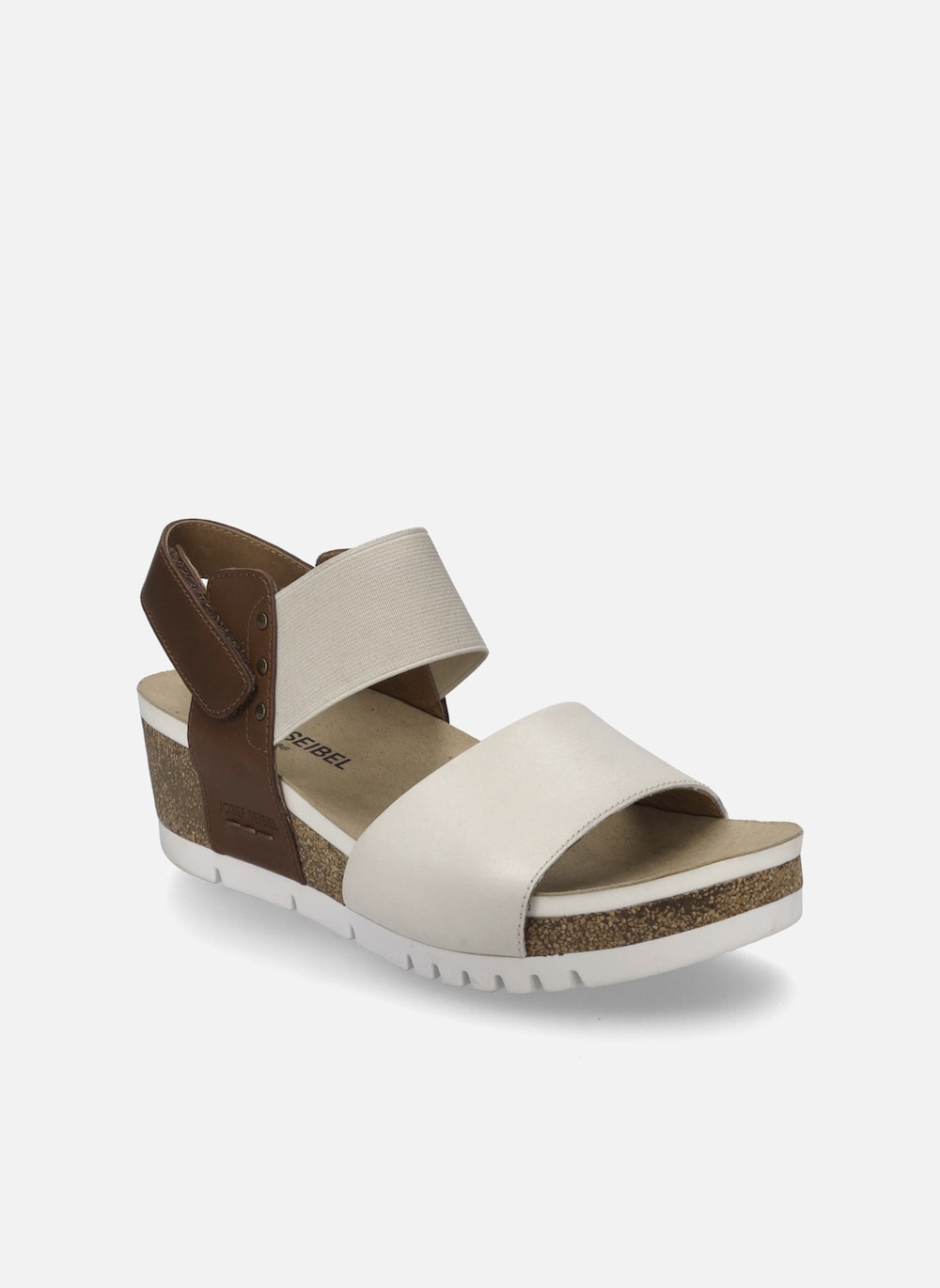 Damen Sandale Quinn 09, creme-kombi