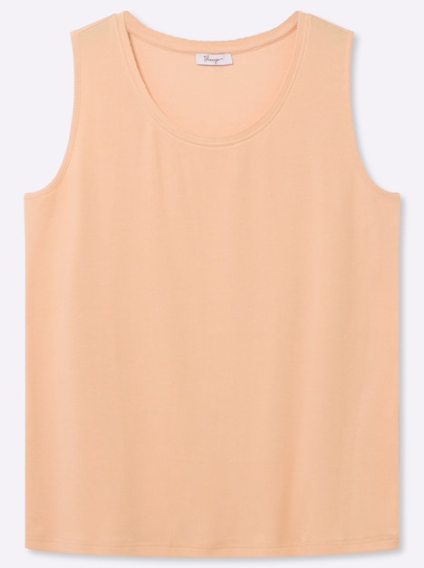 Shirttop Ärmellos Ohne Kragen