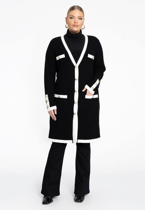 Vest met knoopsluiting