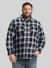 Comfort Fit Flanell-Hemd mit Karomuster