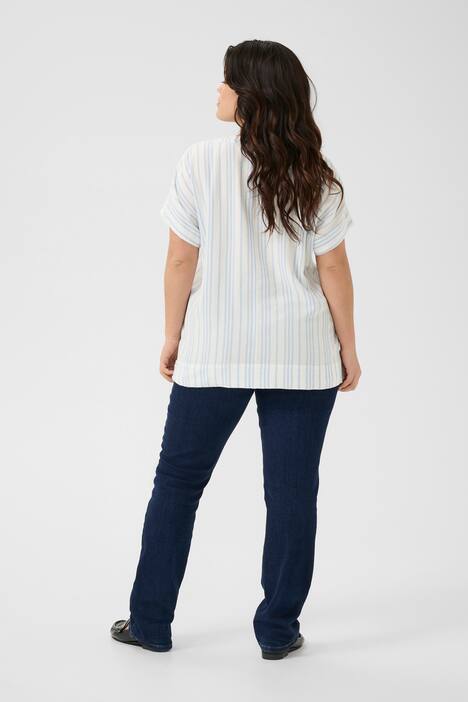 Kurzarm-Bluse Loose fit