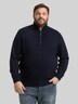 Troyer Strickpullover mit Ripp-Details