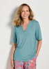 Jerseyshirt mit Blende