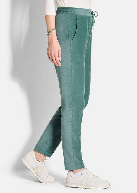 GOLDNER Corduroy broek SARA Corduroy joggpants