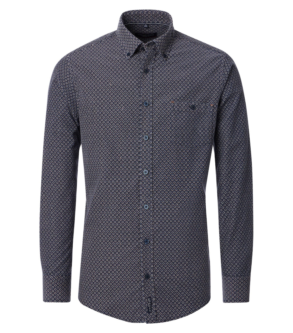 Freizeithemd Print Casual Fit