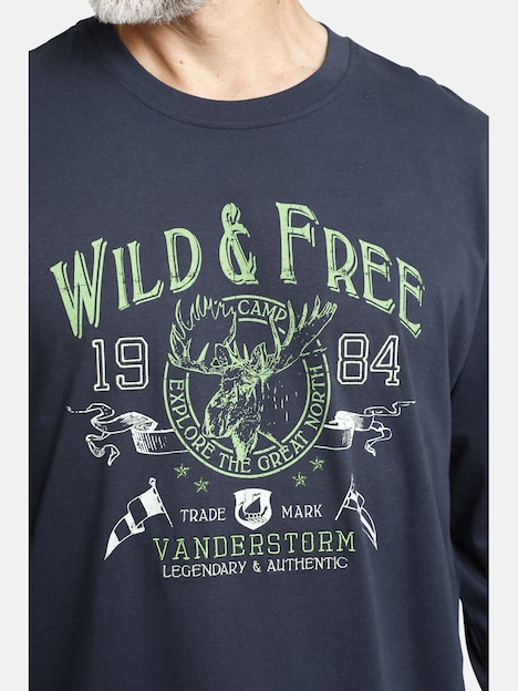 Jan Vanderstorm Langarmshirt STAAF