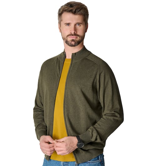 Strickjacke uni