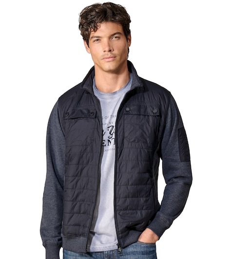 Sweatjacke uni