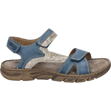 Damen Sandale Brenda 03, azur-multi
