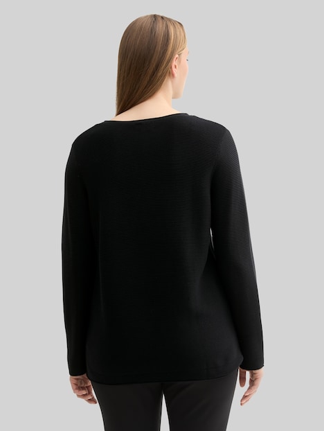 Strickpullover aus Bio-Baumwolle