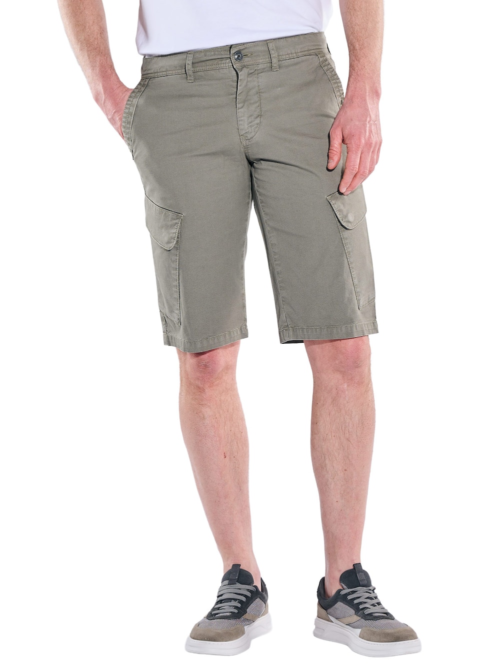 Herren Bermuda , Oliv