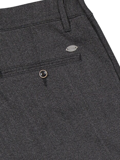 Herren Chino straight , Dunkelgrau