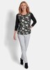 Blusenshirt mit Blumendruck
