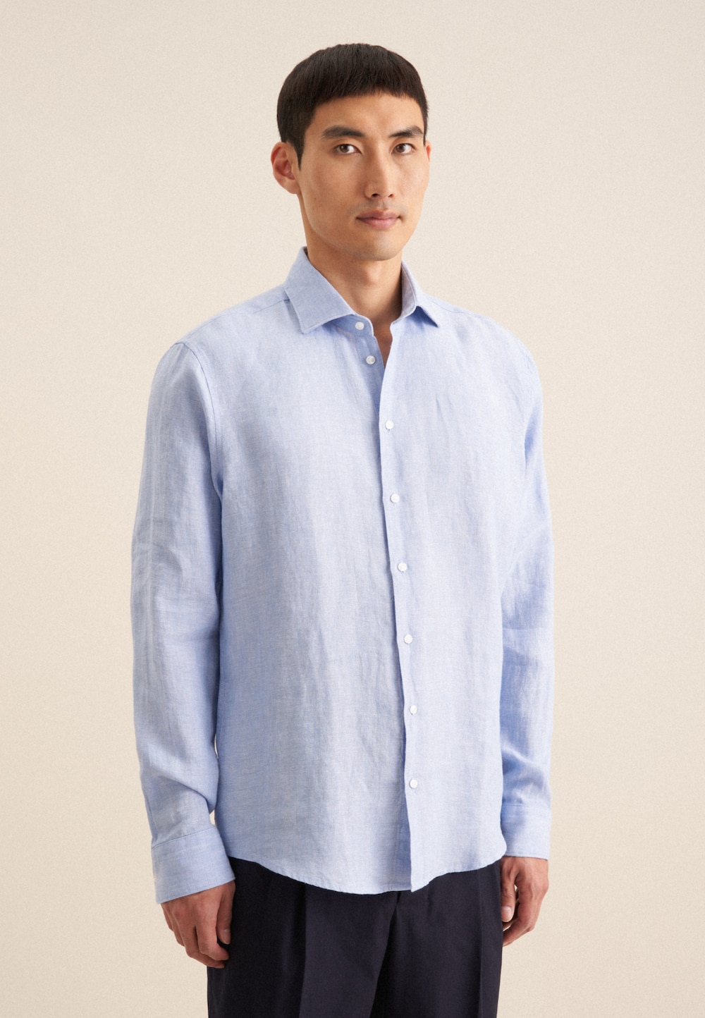 Herren Business Hemd - Uni