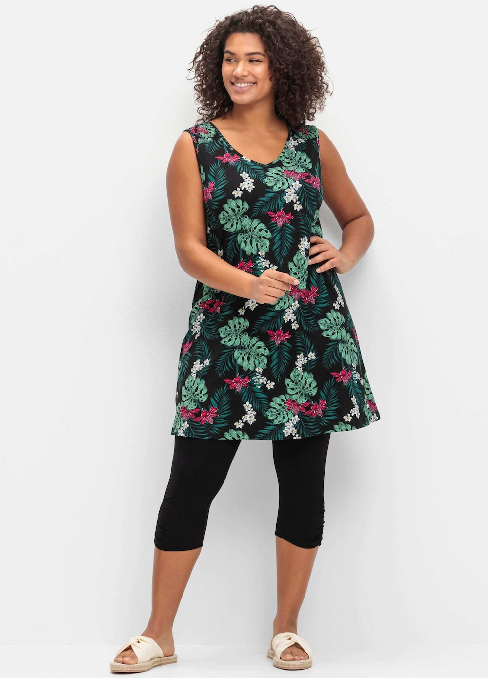 Top + Leggings Sonstiges Muster