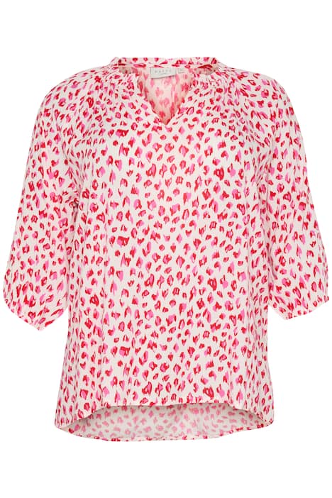 Langarm-Bluse Regular fit