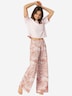 Schiesser Damen Pyjamahose Mix Relax orange,rosa