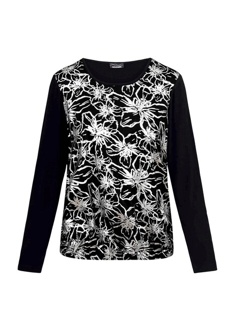 Blusenshirt mit Blumendruck
