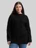 Strickpullover mit Glitzer-Effekt