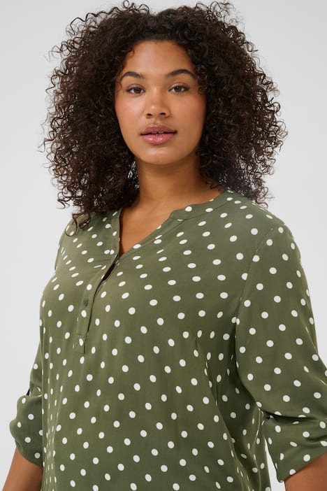 Langarm-Bluse Regular fit