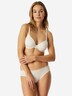 Schiesser Damen Bügel-BH Unique Cotton - off-white