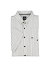 Herren Hemd gestreift , Khaki