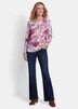 Shirt met lange mouwen en boothals