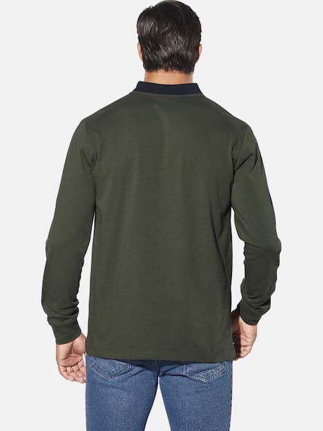 Langarm-Poloshirt OLSLAND