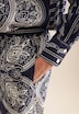 Damen Hose - Tuchprint