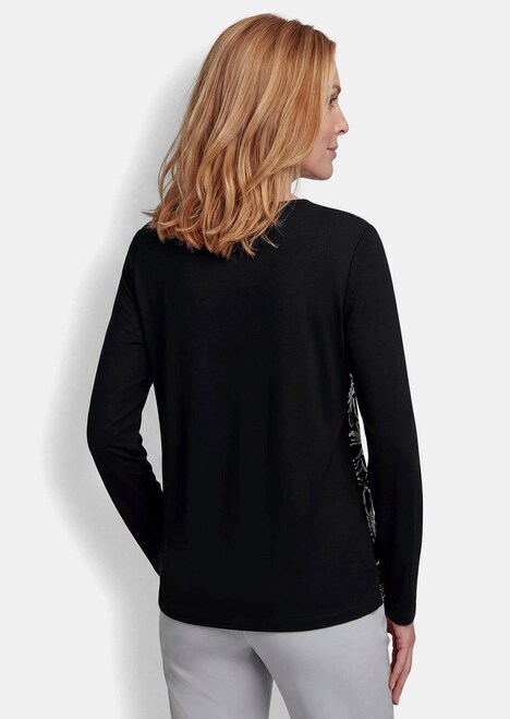 Blusenshirt mit Blumendruck