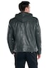 engbers Herren Lederjacke regular , Dunkelgruen