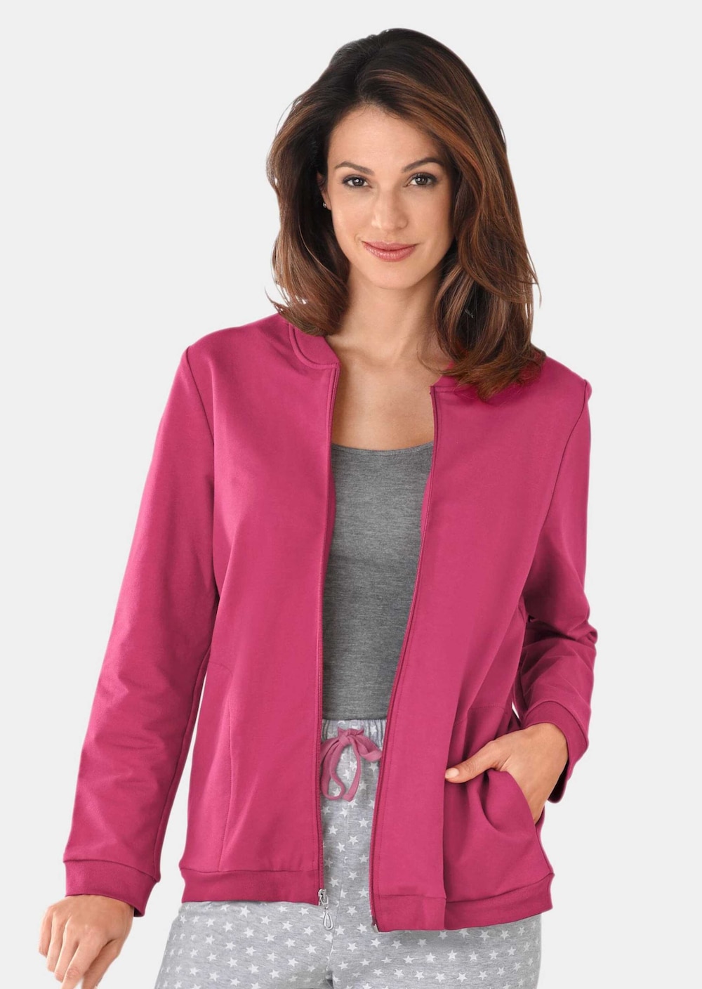 GOLDNER Wellness-jasje Wellnessjasje in blousonmodel