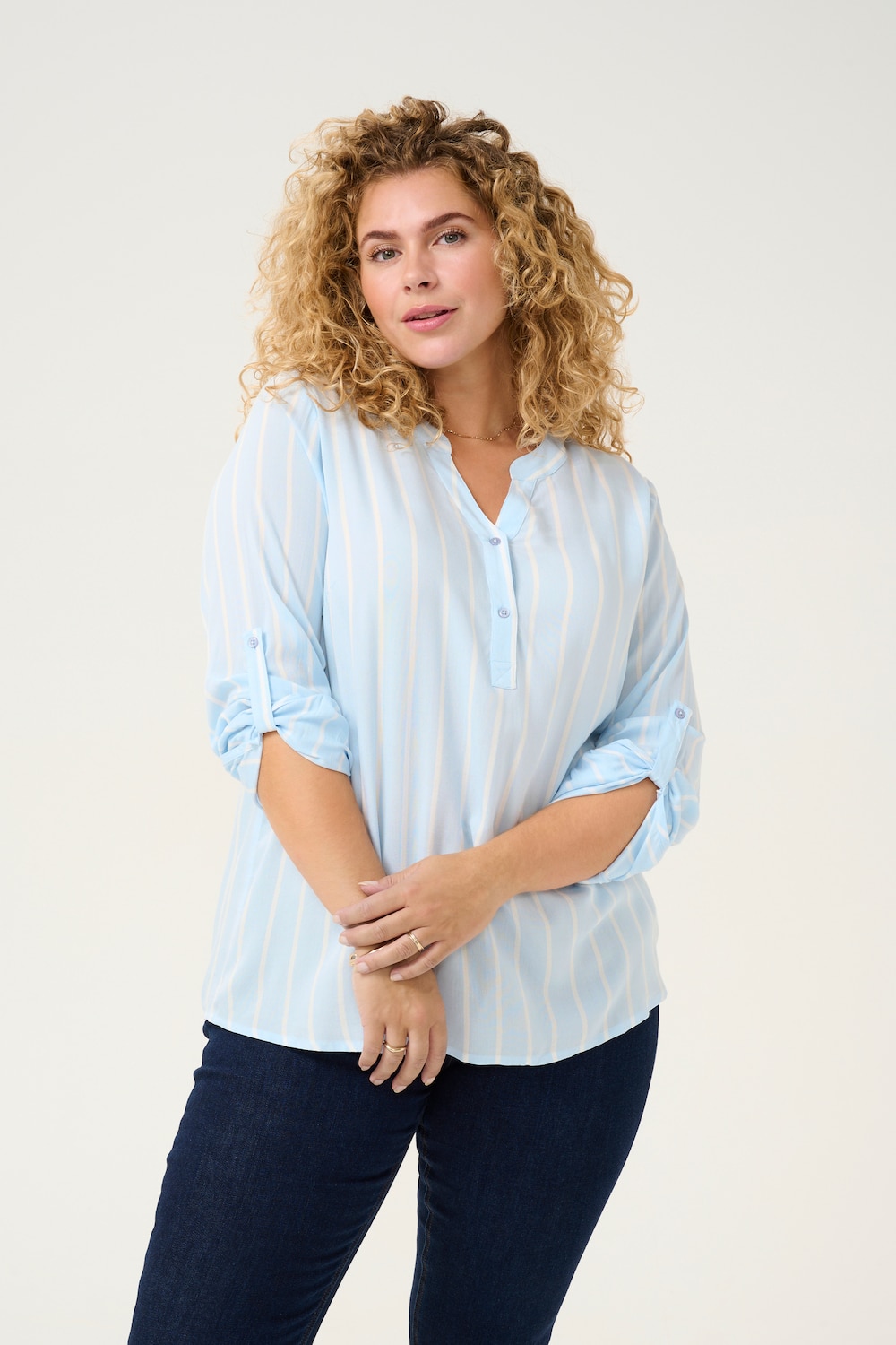 Blouse met lange mouwen Regular fit