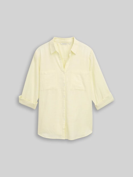 Bluse mit Brusttaschen