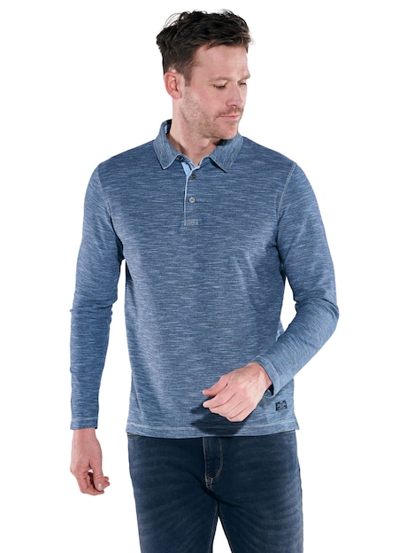 Langarm-Shirt strukturiert