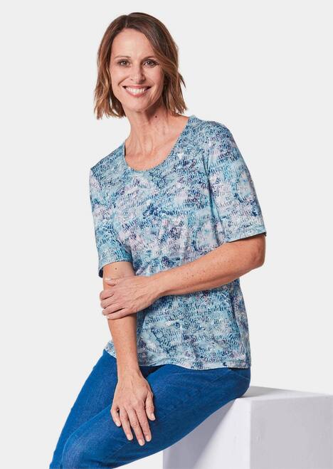 GOLDNER Twee shirts Twee shirts met hoogwaardige print