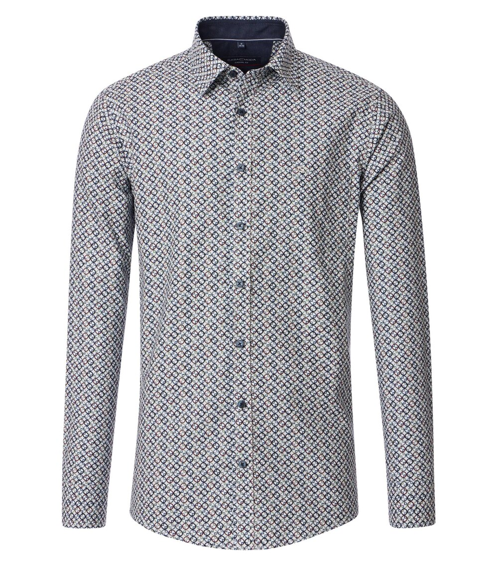 Freizeithemd Print Casual Fit