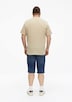 Waffelpiqué-T-Shirt mit Brusttasche