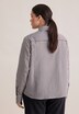 Damen Ausgestellte Bluse - Gestreift