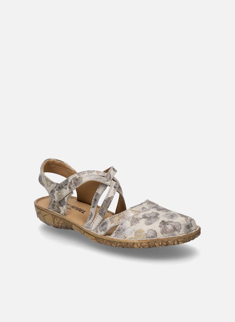 Damen Sandale Rosalie 54, creme-multi